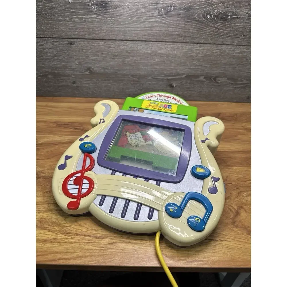 2002 Fisher Price Learn Through Music Elmo Sesame Street Mattel Music System